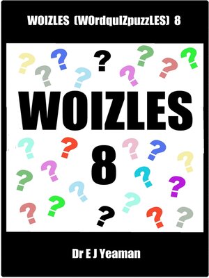 cover image of Woizles (WOrdquIZpuzzLES) 8